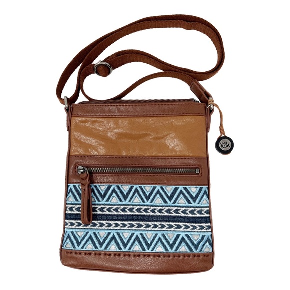 The Sak Bags The Sak Pax Swing Pack Crossbody Bag Brown Leather